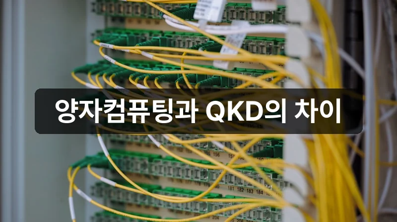 양자컴퓨팅 양자암호통신 차이 이미지