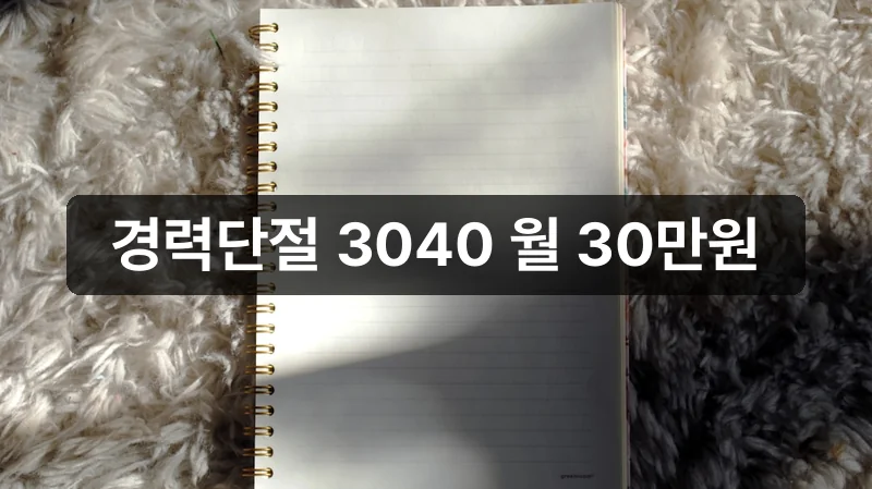 서울커리업 구직지원금 신청 안내